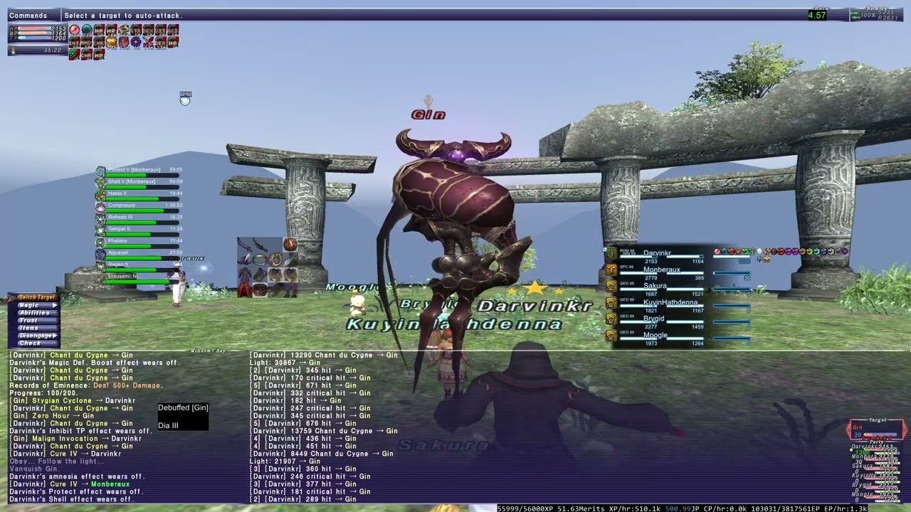 FFXI OMEN Gin RDM SOLO
