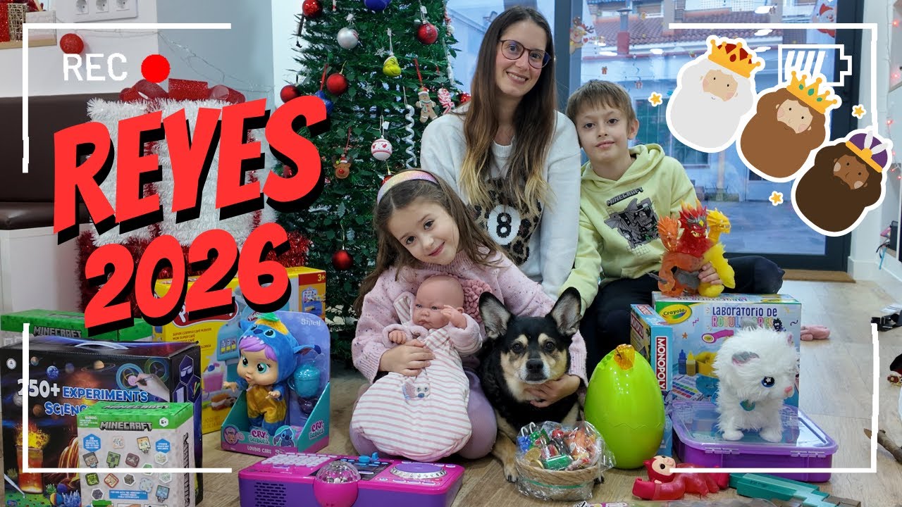 TODO lo que nos trajeron los REYES 2026 🎁👑 | Cabalgata y roscón @Albagg07