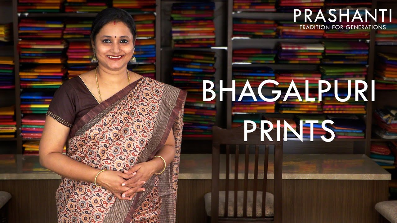 Bhagalpuri Printed Sarees | Prashanti
