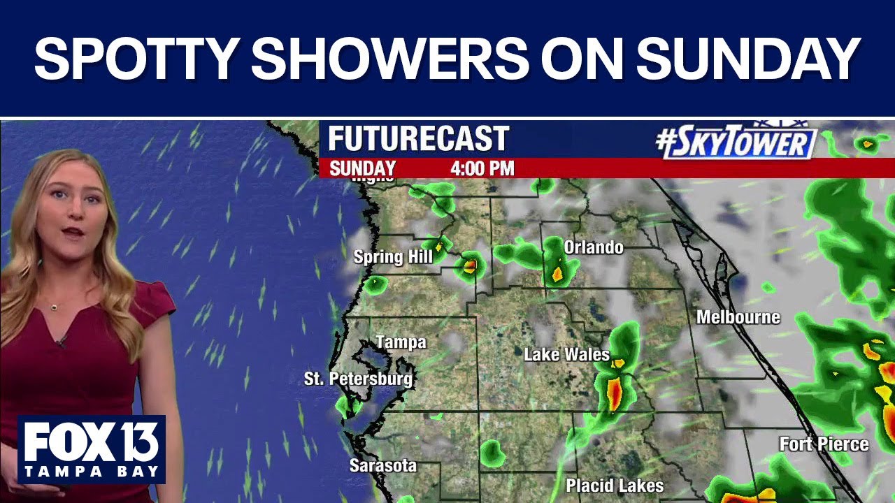 Tampa weather | Possible storms Sunday evening