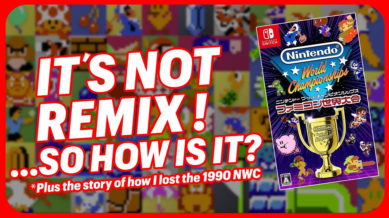 Nintendo World Championships NES Edition VS Famicom Remix on Wii U! With Unboxing & Personal Story!