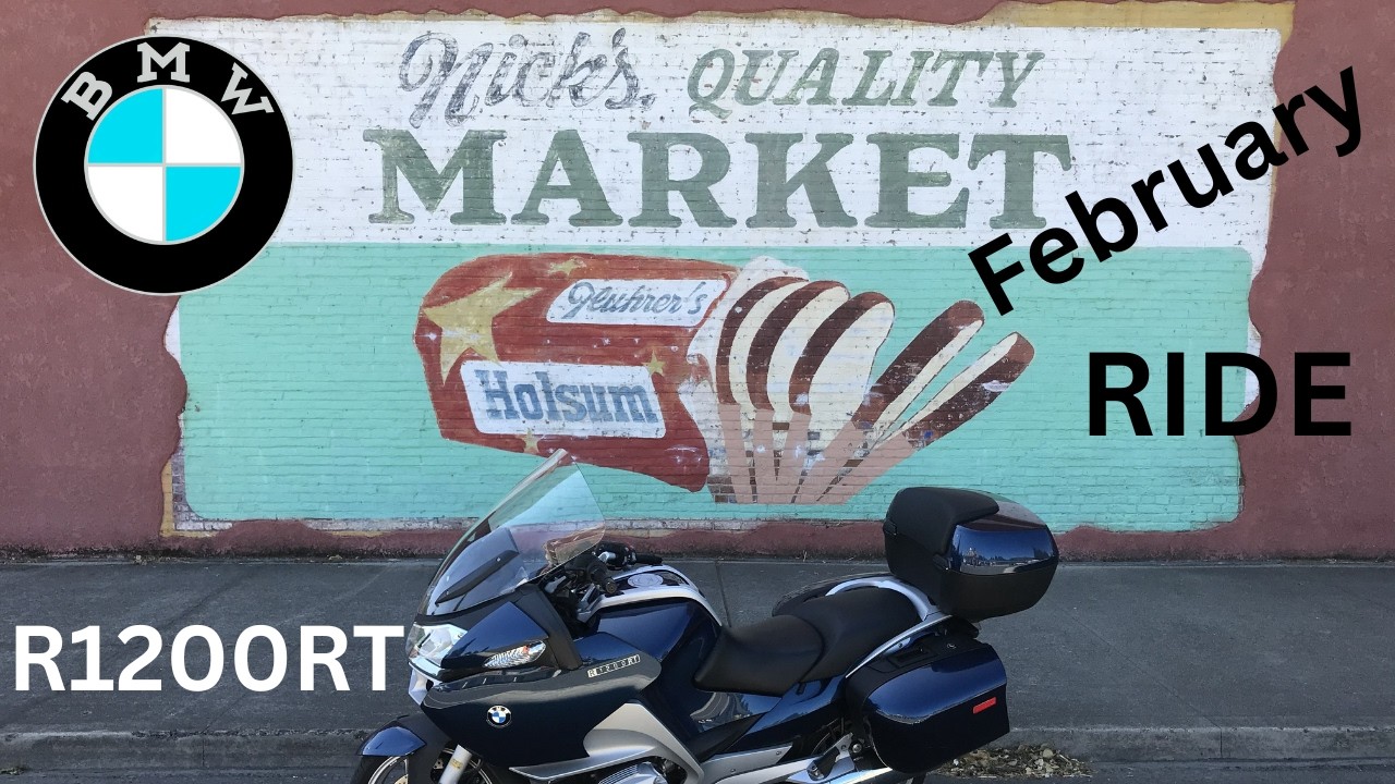 BMW R1200RT February Ride