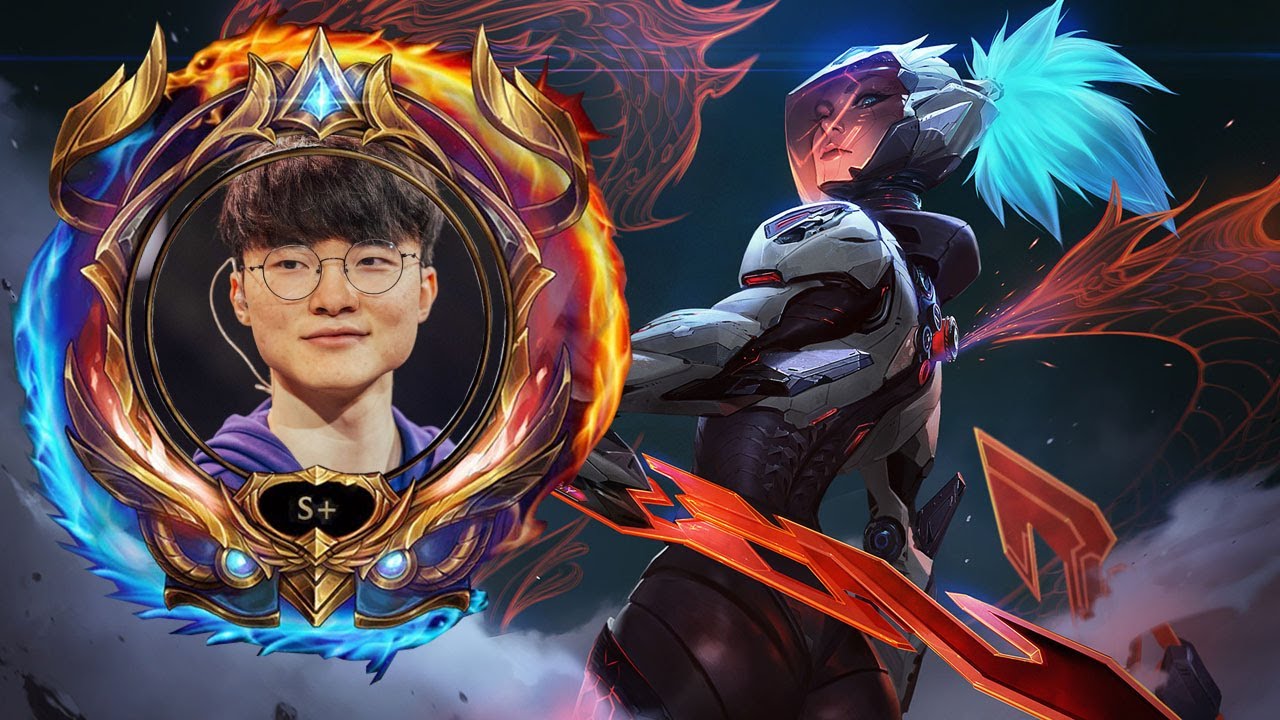 칼챔 연습하는 페이커 8월 롤 매드무비 [T1 Faker Montage]
