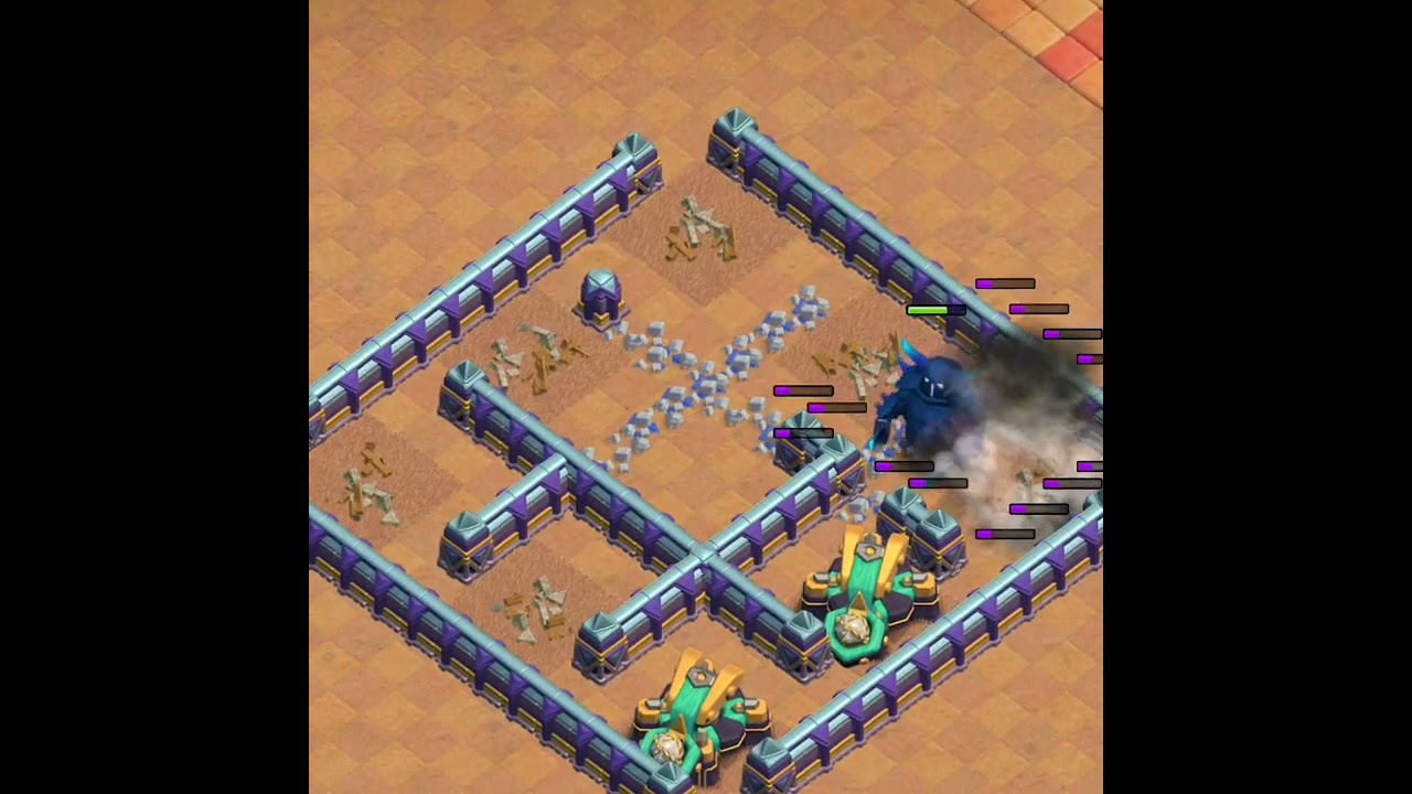 Mega P.E.K.K.A vs Scattershot Formation  | Clashflict | Clash Of Clans