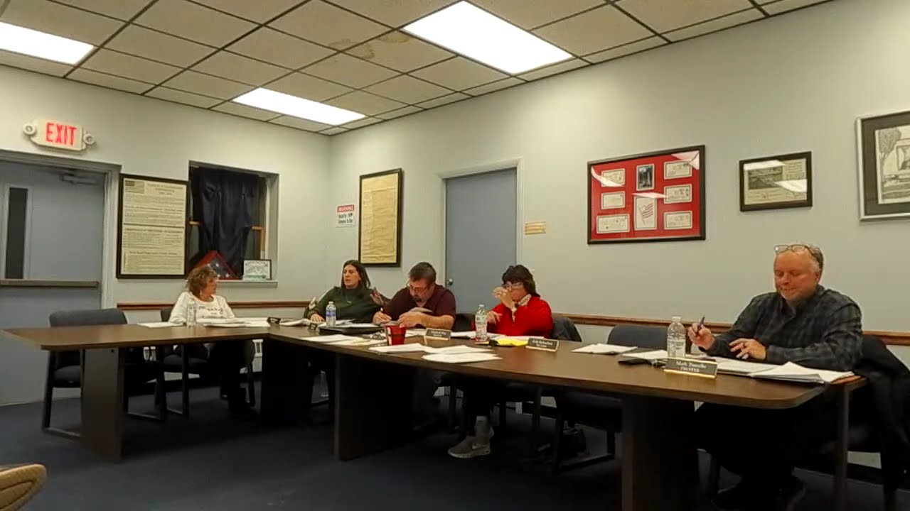 Village of Mount Morris Regular Board Meeting 12/9/2025 Part 1