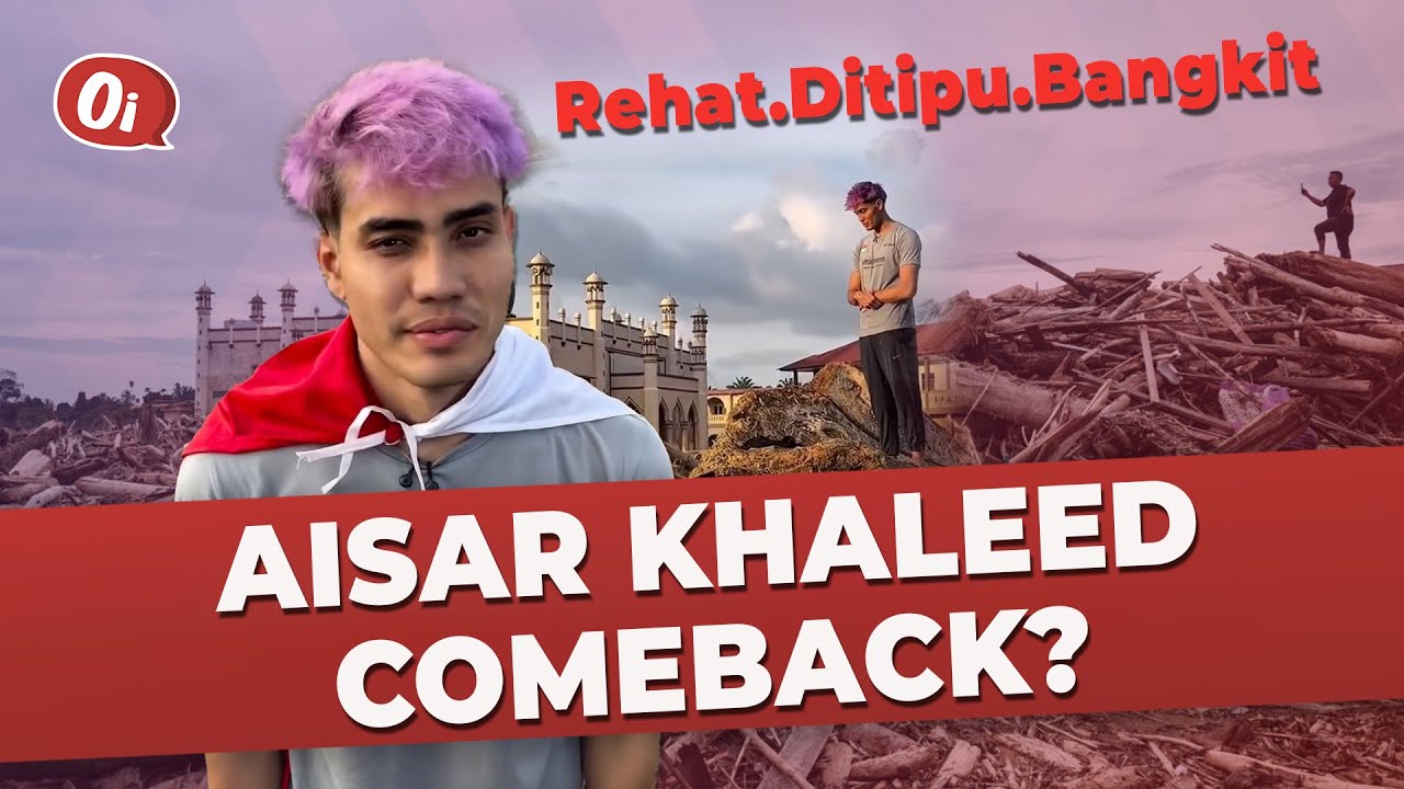 AISAR KHALEED COMEBACK | Rehat Media Sosial, Isu Ditipu & Misi Bantuan Indonesia