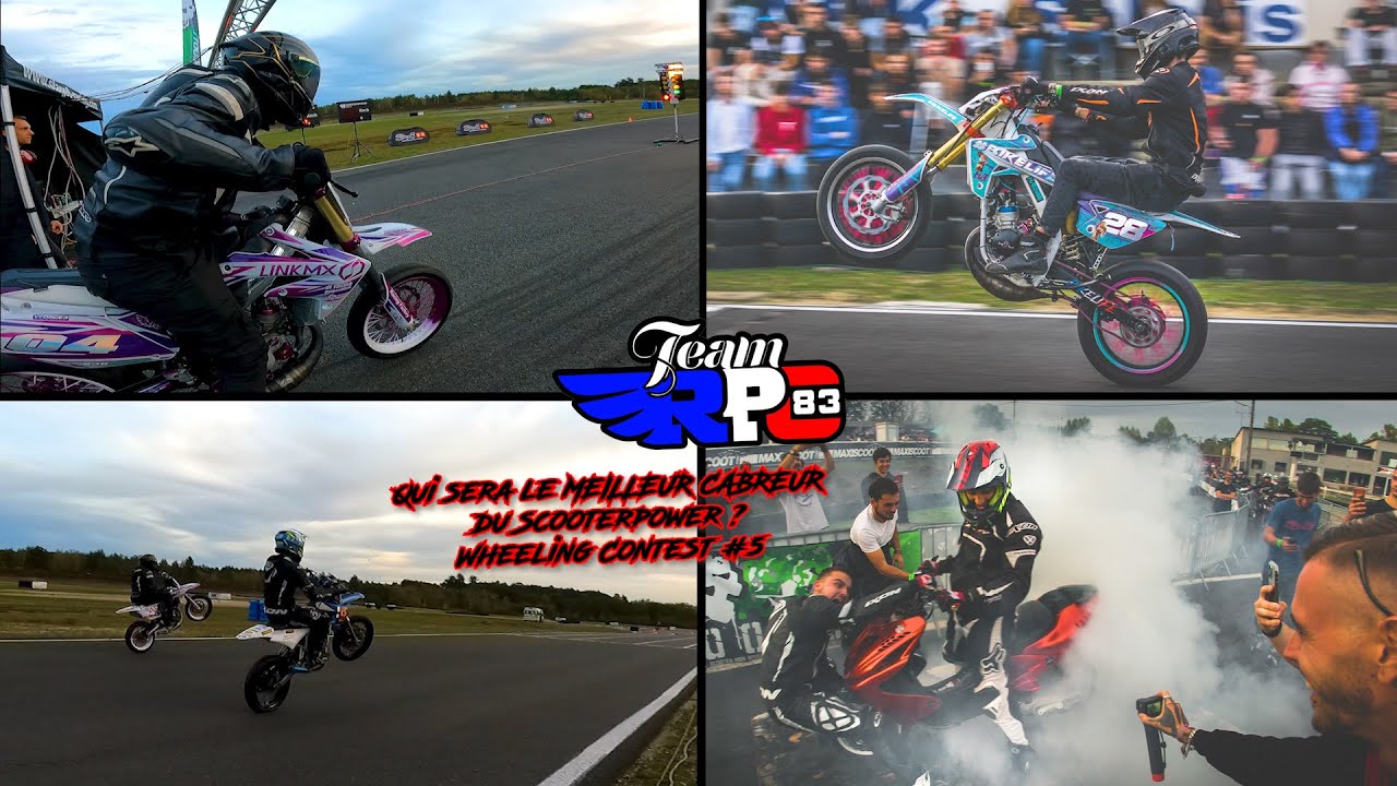 Qui sera le MEILLEUR CABREUR du Scooterpower ?🤔 Wheeling Contest #5 🔥🚀