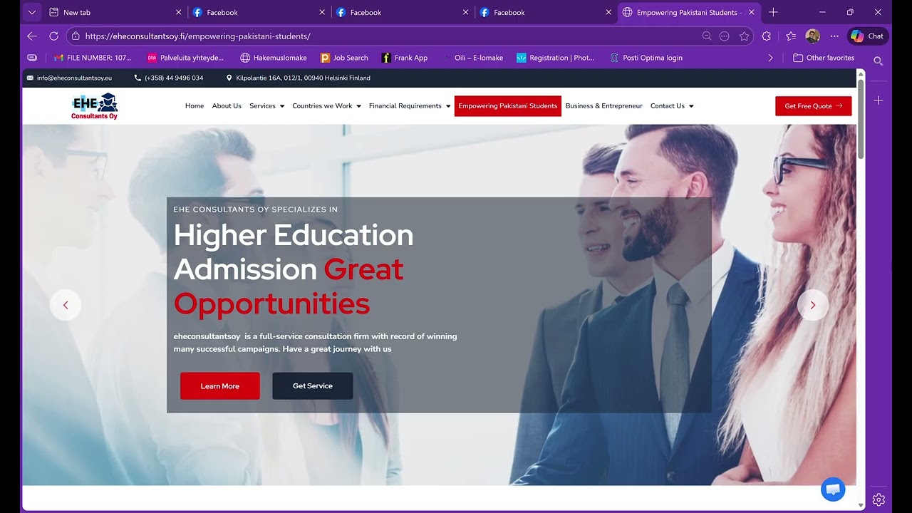 EHE Consultants Oy Helsinki Finland