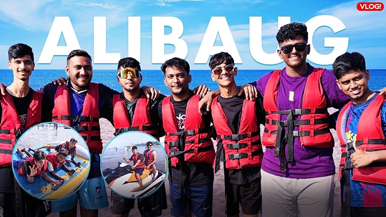 Nagaon Beach Water Sports | Day - 2 | Alibaug Fish Market 