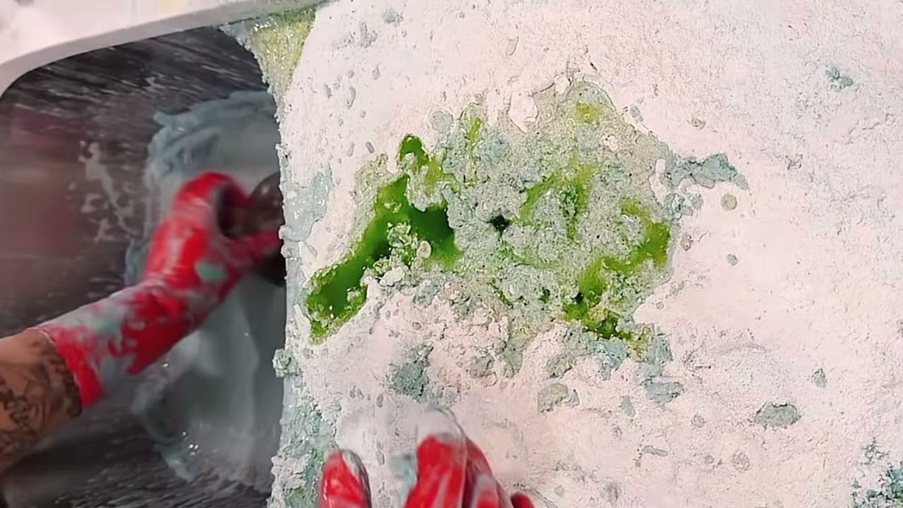 Переизбыток пены, очень приятно #asmr #asmrsounds #oddlysatisfying #satisfying