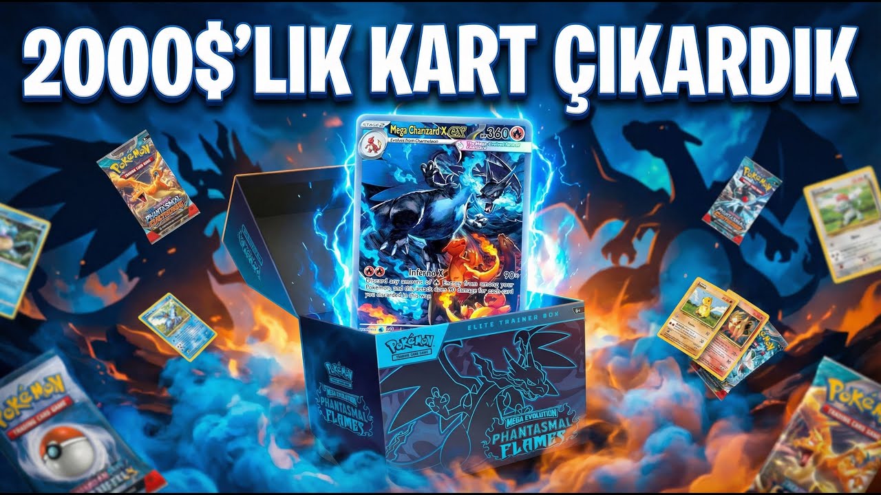 2000$’lık Kart SONRADAN Geldi! | Mega Charizard X Şoku 🔥