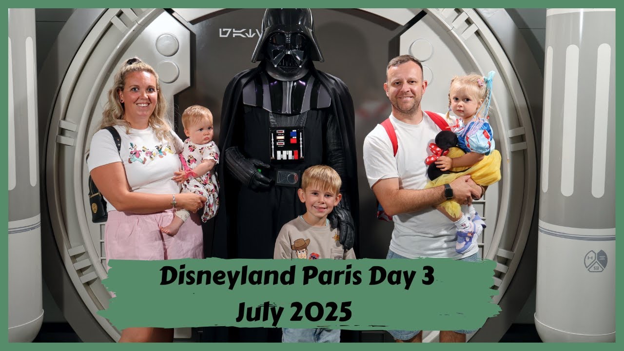 Disneyland Paris Day 3 | Disney stars on parade | Music festival & grande finale | Darth Vader meet