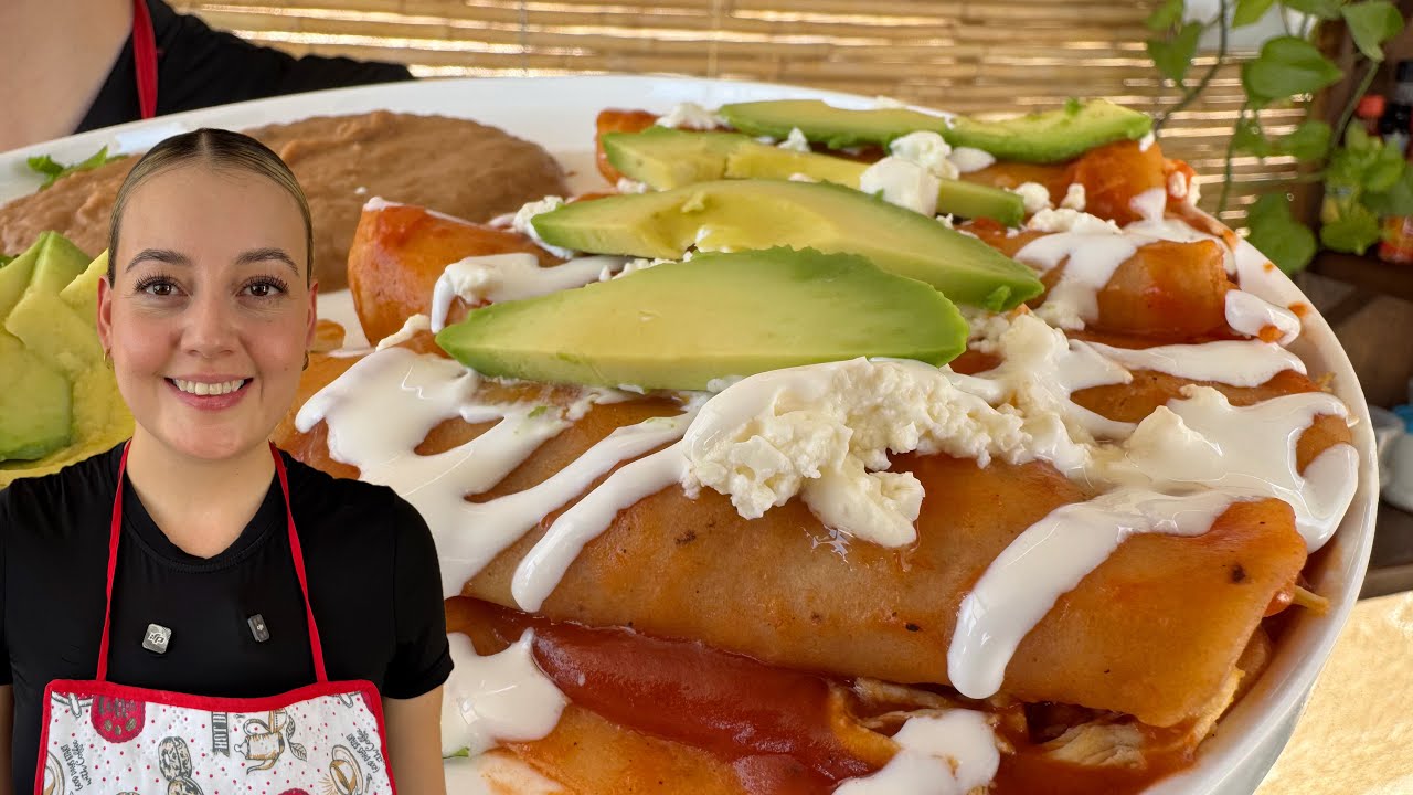 Entomatadas de Queso y Pollo ¡Puro Sabor Casero!