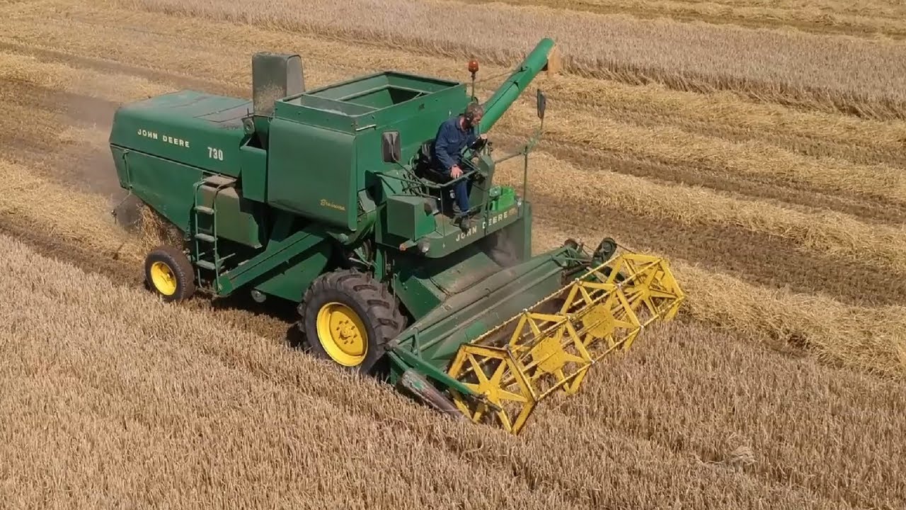John Deere combine harvester