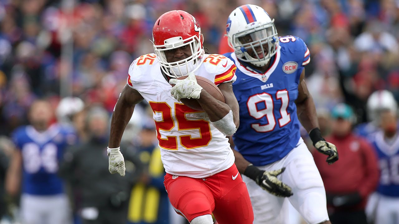 Ask Jamaal Charles for one yard and he'll give you 41 & a touchdown! (Week 10, 2014)