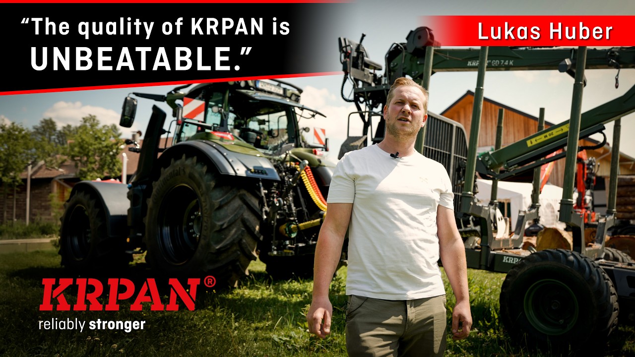 KRPAN Forestry and Multitransport Trailer Review by Lukas Huber💪🏼🟥