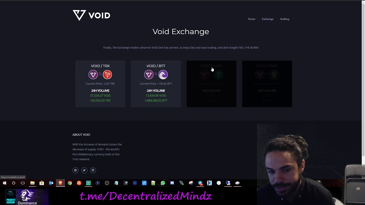 DApp Events | VOID Strategy