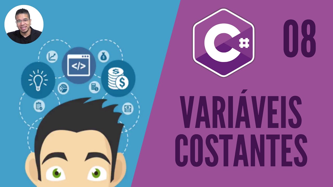 08 - VARIÁVEIS CONSTANTES - C# - TORNE-SE UM PROGRAMADOR