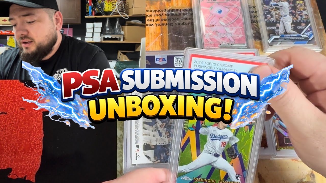 First PSA Submission — Let’s See the Grades