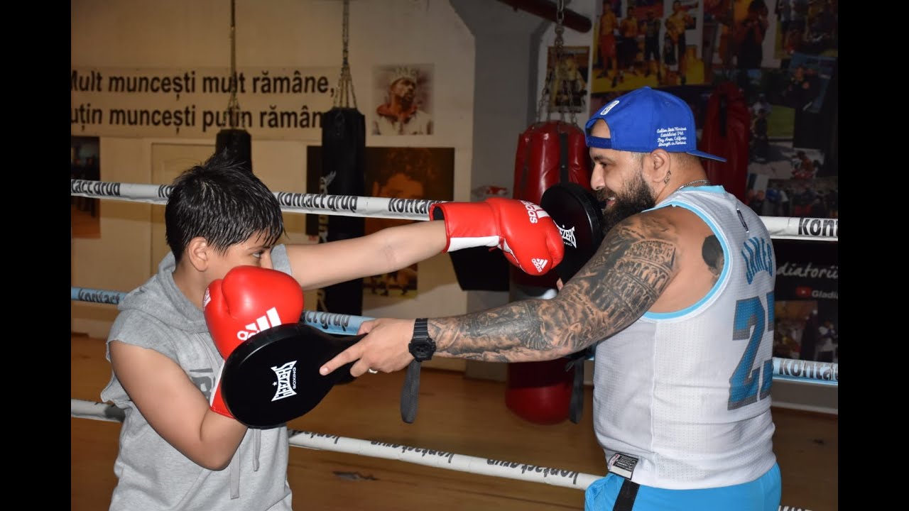 GLADIATORII BOXING FOR LIFE | ANTRENAMENT IMPREUNA CU LUCAS SI MAESTRU SANDU GEMANARU