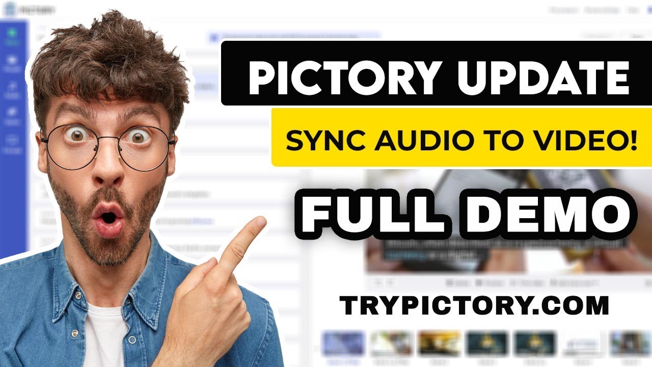 Autosync Voice-Over To ENTIRE Video | Pictory Update [DEMO]