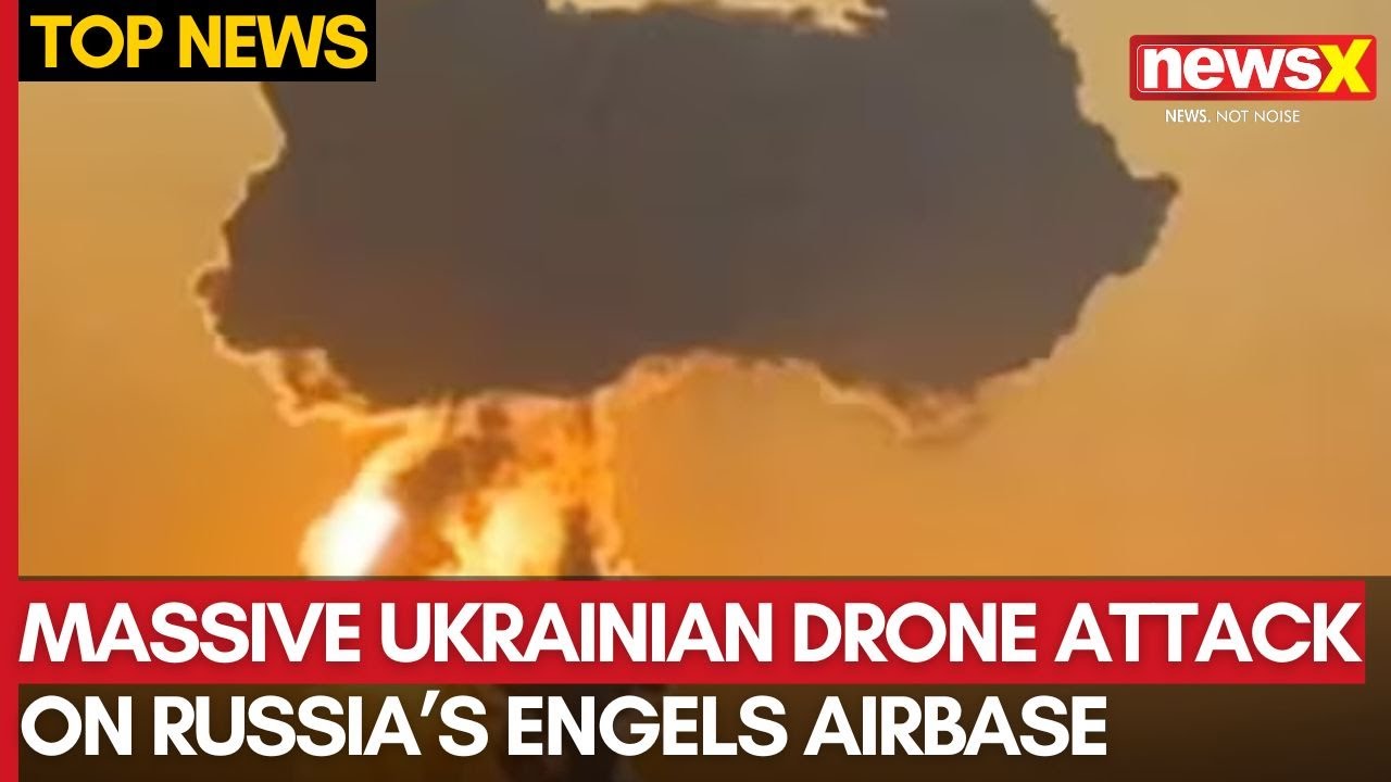 Massive Ukrainian Drone Attack on Russia&rsquo;s Engels Airbase | 54 Drones Downed | War Escalates