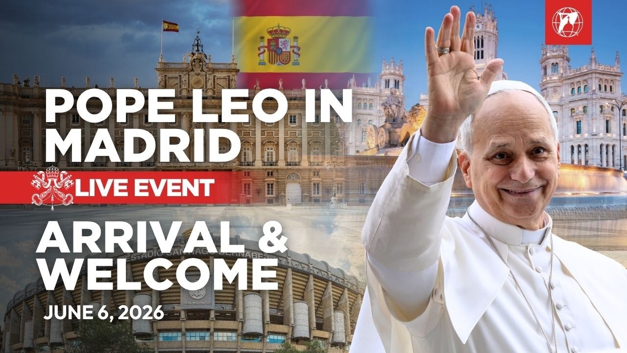 LIVE | Pope Leo XIV in Spain | Arrival, Official Welcome and Meeting Authorities | June 6, 2026
