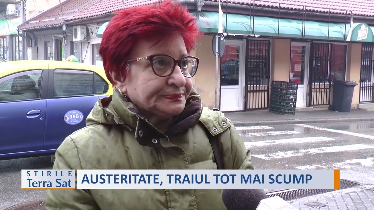 AUSTERITATE, TRAIUL TOT MAI SCUMP