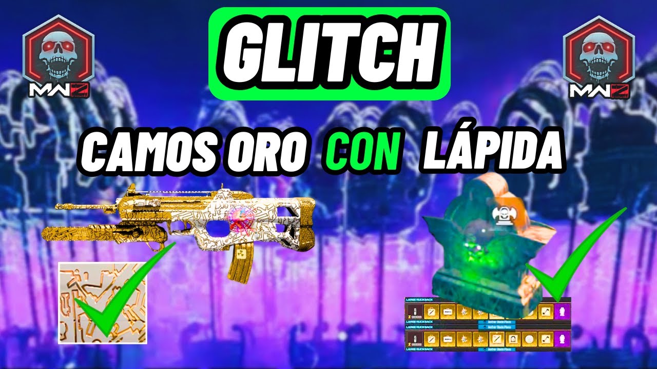 GLITCH para sacar los CAMUFLAJES DE ORO SIN PERDER LA LÁPIDA en la TEMPORADA 4 ¡Borealis fácil!