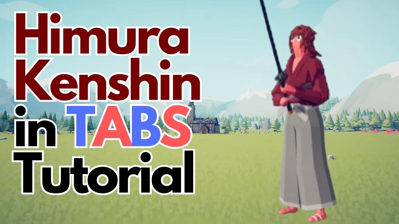 How to Make Himura Kenshin in Totally Accurate Battle Simulator (Tutorial)