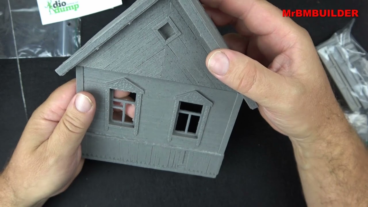 Dio Dump Russian Village House Diorama
