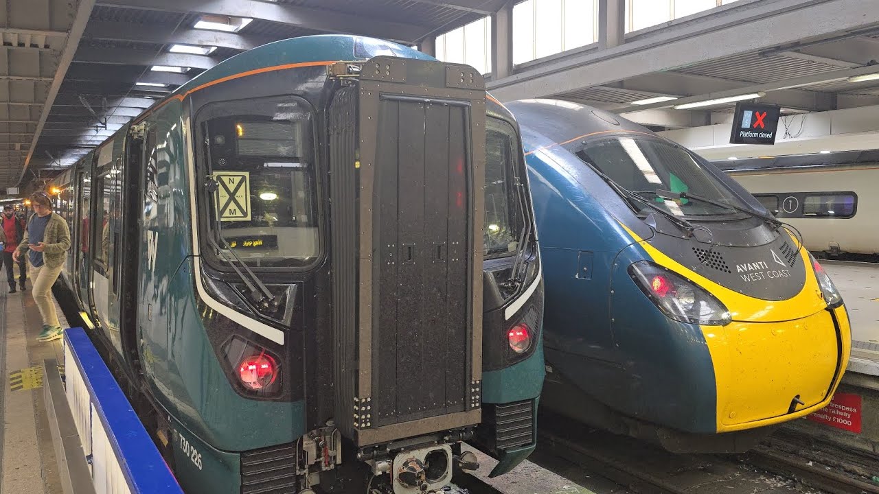 Journey On The London Northwestern Railway Class 730226 From Harrow & Wealdstone To London Euston 