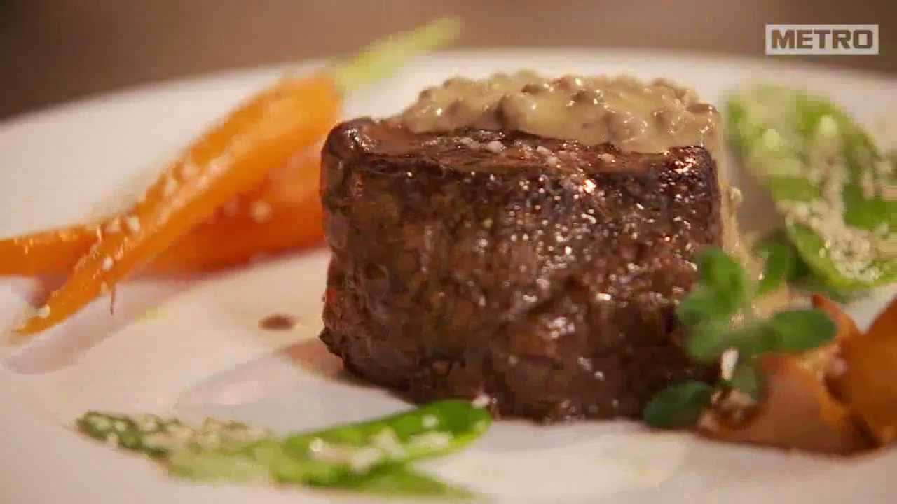 Recipe : Flambeed Pepper Steak