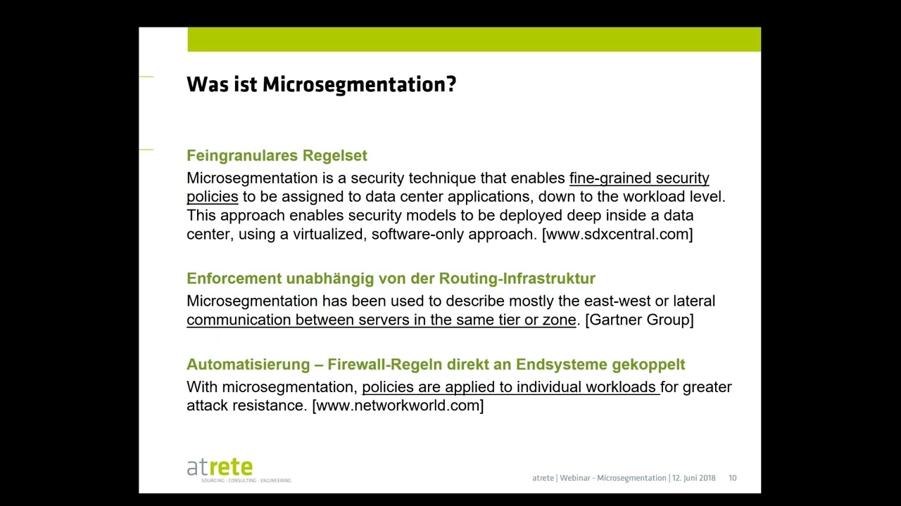 Microsegmentation: Ein notwendiger Schritt? Die Zukunft der Cybersecurity: Hybrid‑Lösungen