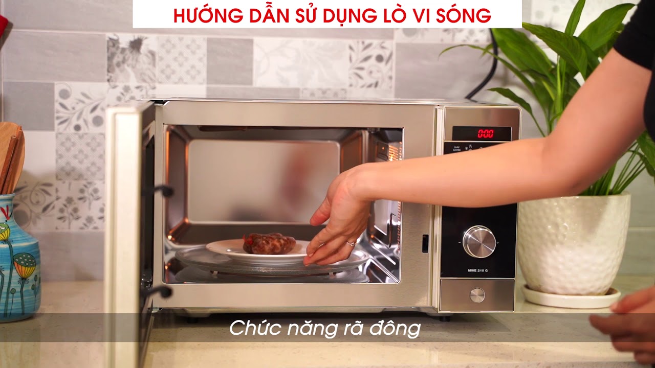 Hướng Dẫn Sử Dụng Lò Vi Sóng Teka MWE 210G