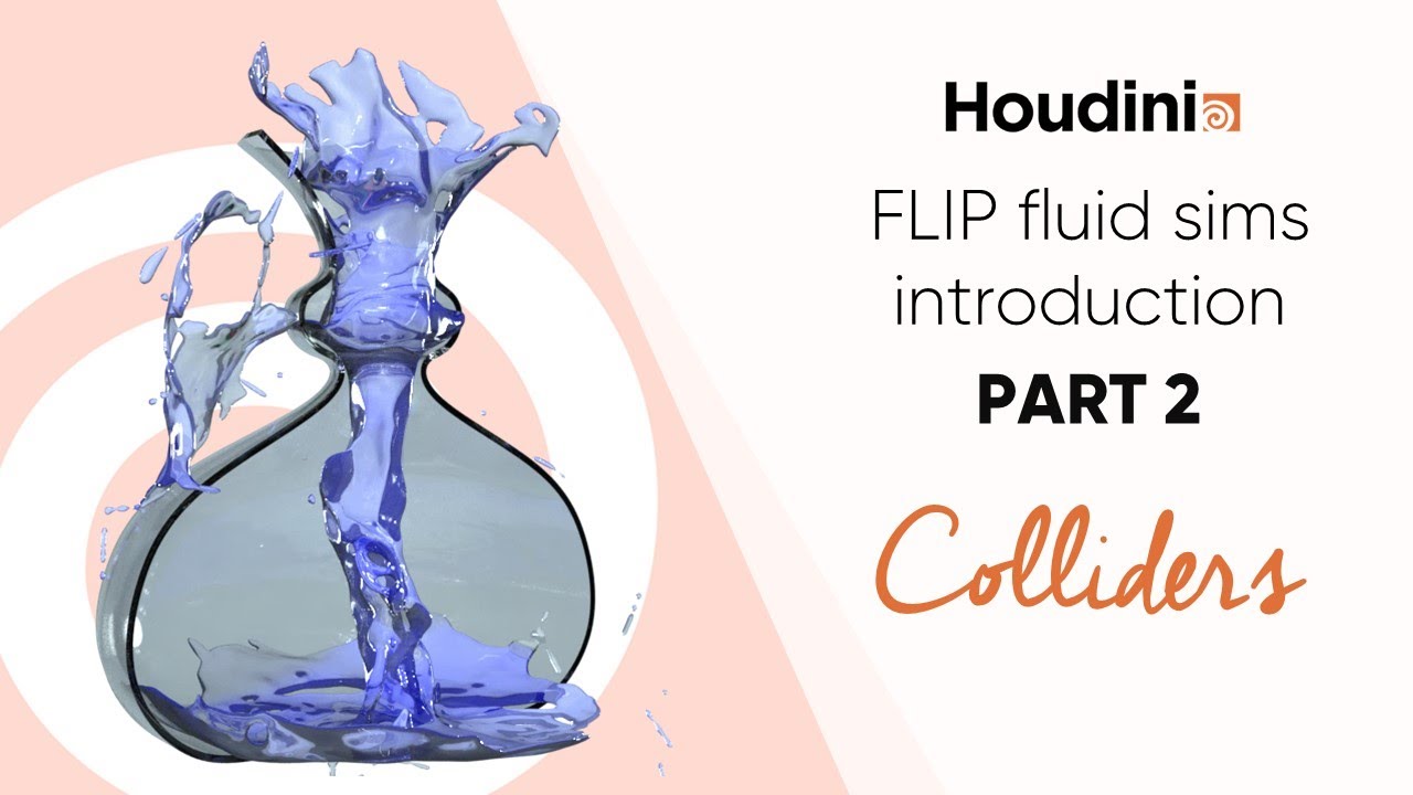 Introduction to fluid simulations #2 | Colliders - Houdini 18