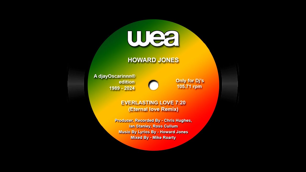 Howard Jones - Everlasting Love (Eternal love remix)