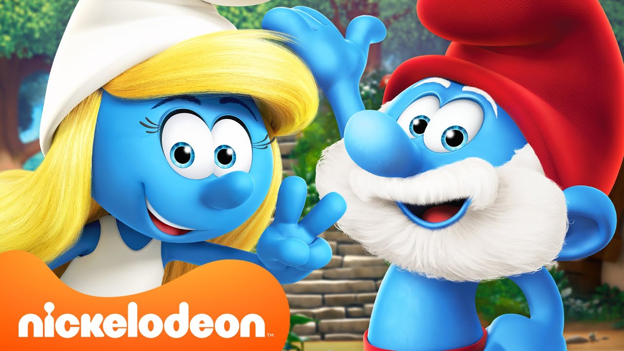 Smerfy | Spędź 60 minut w Smurf Village! 🍄 Część 3 | @Nicktoons | Nickelodeon Polska