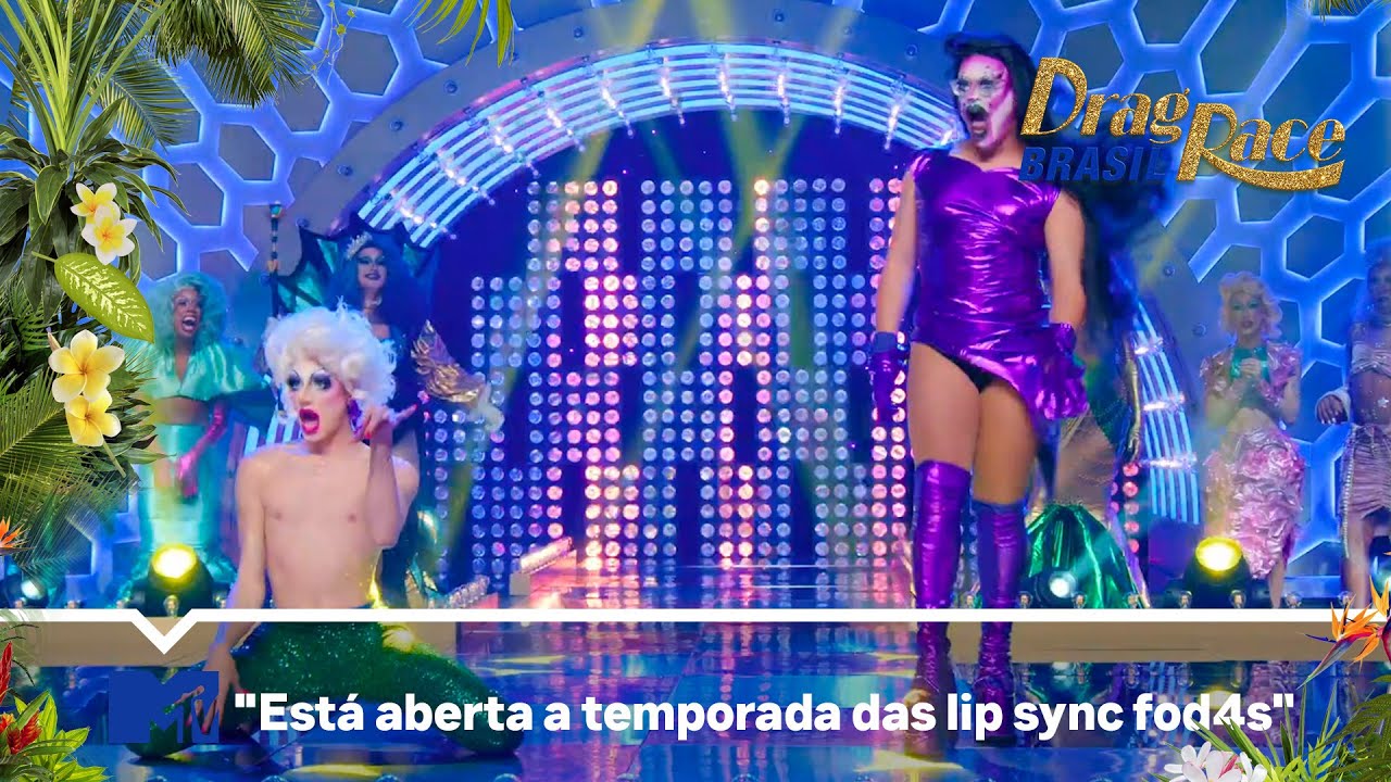 Lip sync da Aquarela e Melusine deu o que falar | Drag Race Brasil T1
