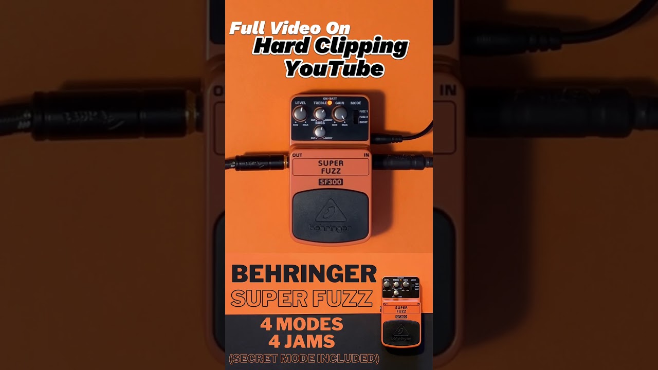 Behringer Super Fuzz #guitarpedals #behringer