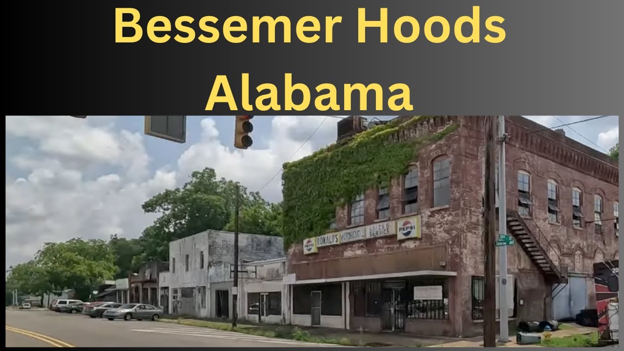 Dangerous Hoods in Bessemer, AL | Dash Cam Driving Tour Alabama 4K