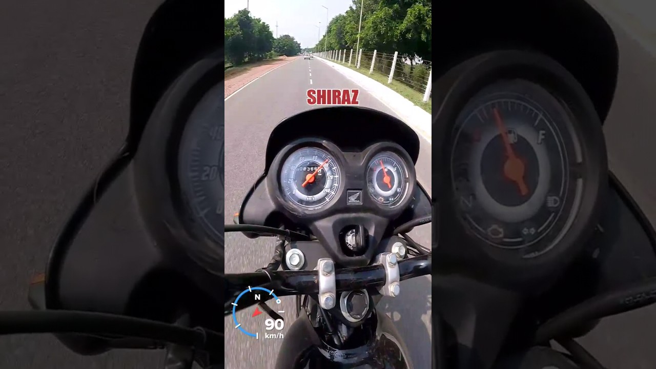 Honda Shine 100 TOP SPEED #shorts