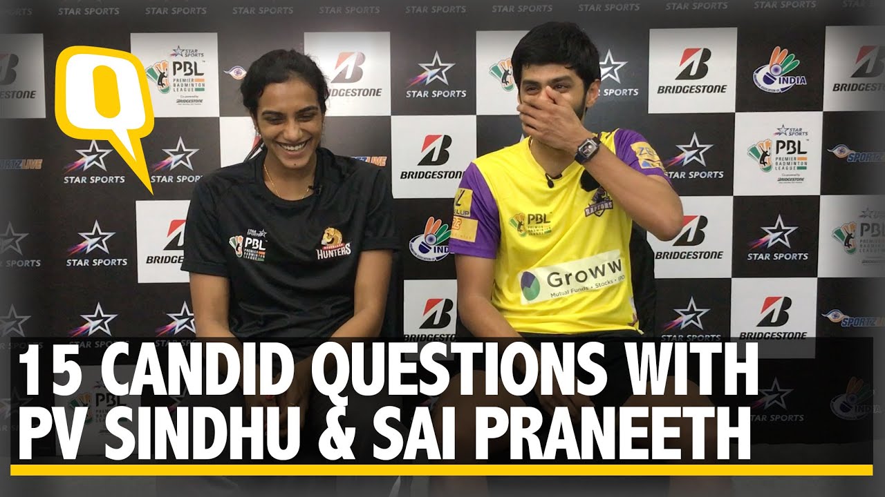 15 Questions With PV Sindhu & Sai Praneeth | The Quint