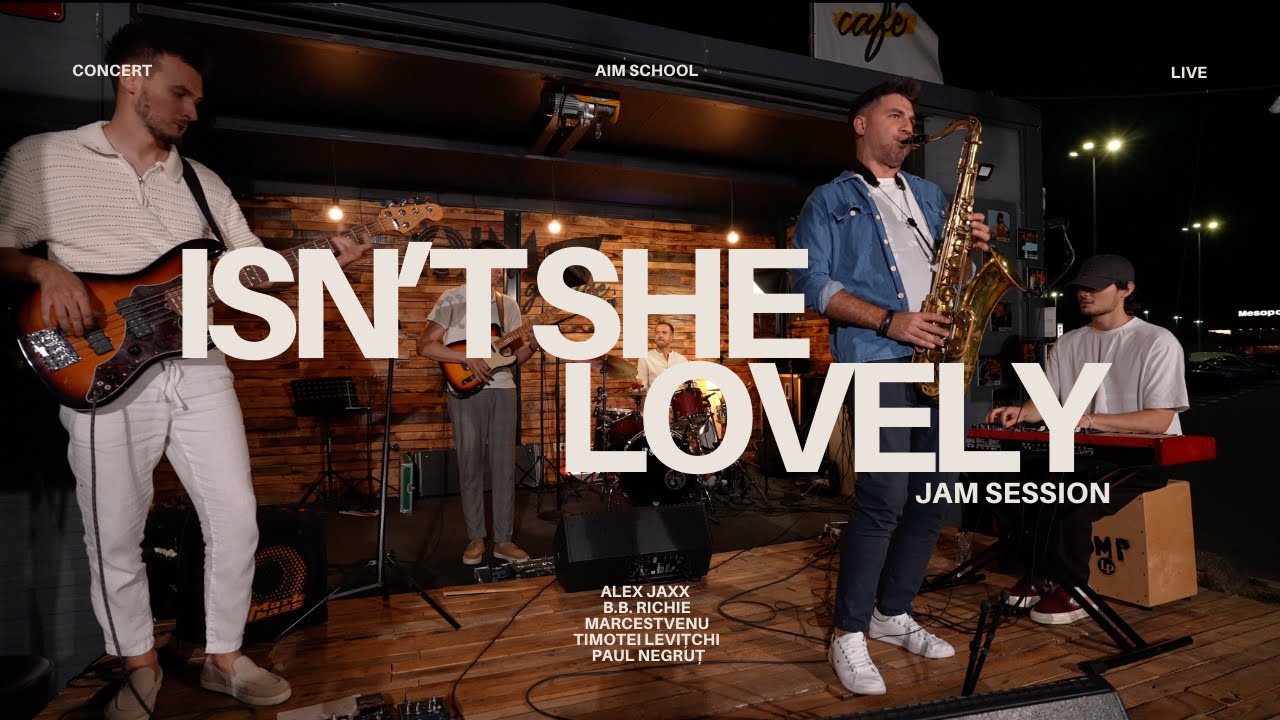 Isn’t She Lovely (Cover) — Live Jam Session @ AIM School