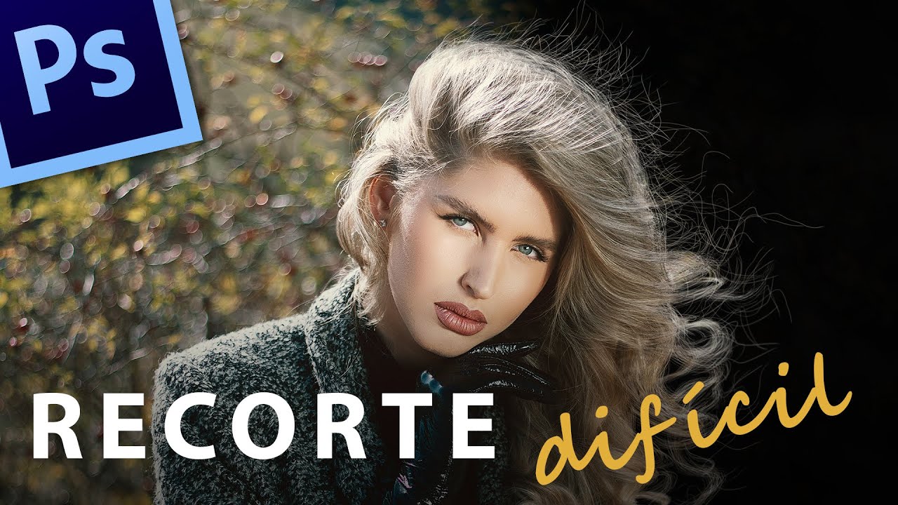 Seleccionar PELO en Photoshop | FONDOS COMPLEJOS