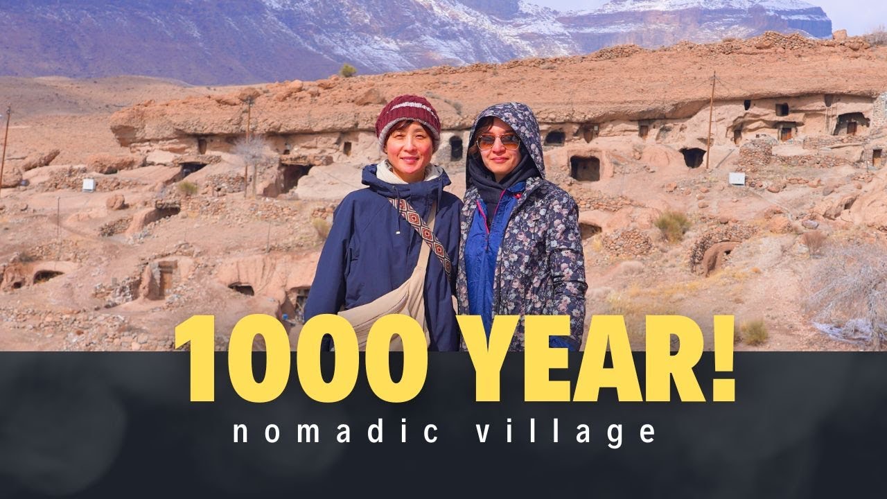 Traveling to a 1000-year-old village in the heart of Iran's snowy mountains