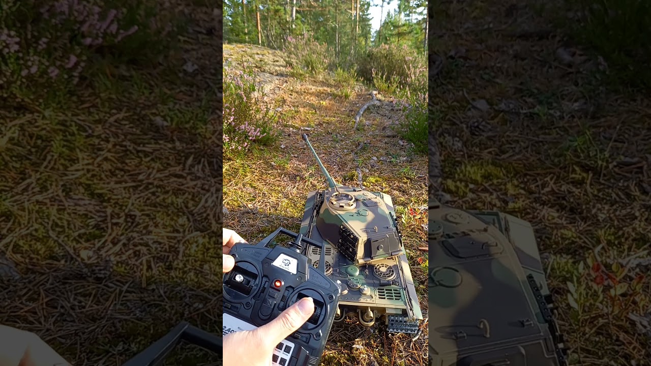 How to run the RC King Tiger tank Pro Edition V 7.0 from Heng Long