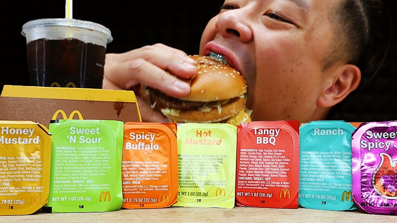 MCDONALDS MCNUGGETS & BIG MAC ASMR MUKBANG