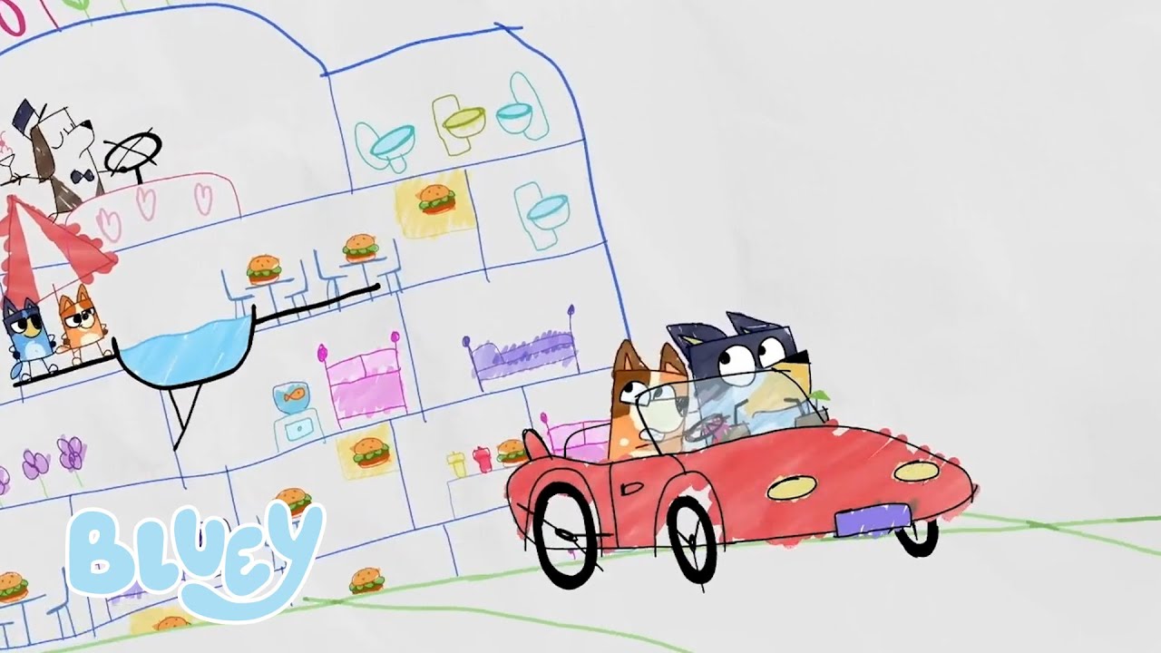 Øjeblikke af taknemmelighed med Bluey 😇 | Bluey På Dansk