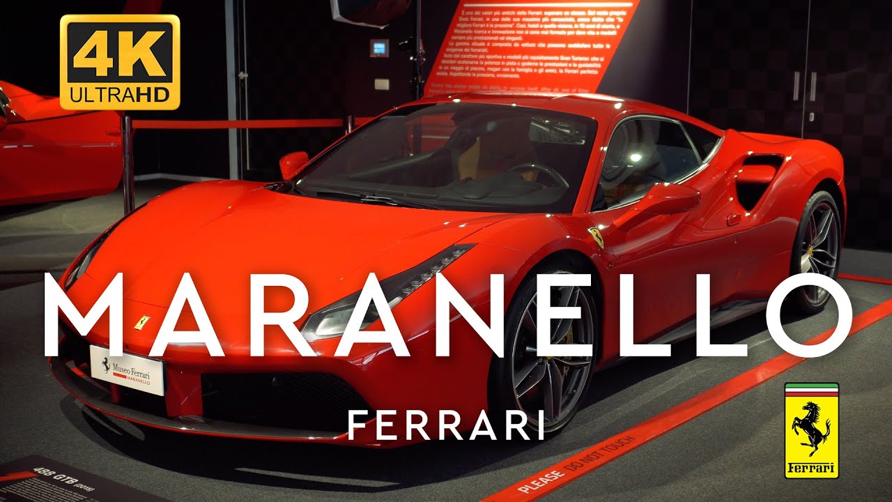 FERRARI Museo in Maranello, Modena, Italy 🇮🇹 [4K]